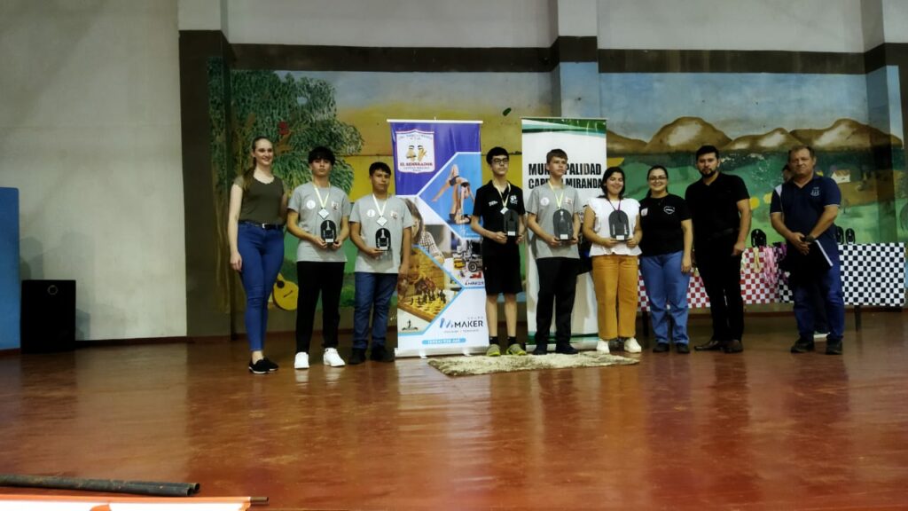 5ta Etapa del Circuito Escolar Ajedrez de Itapúa – Fotos cortesía del colegio “El Sembrador”